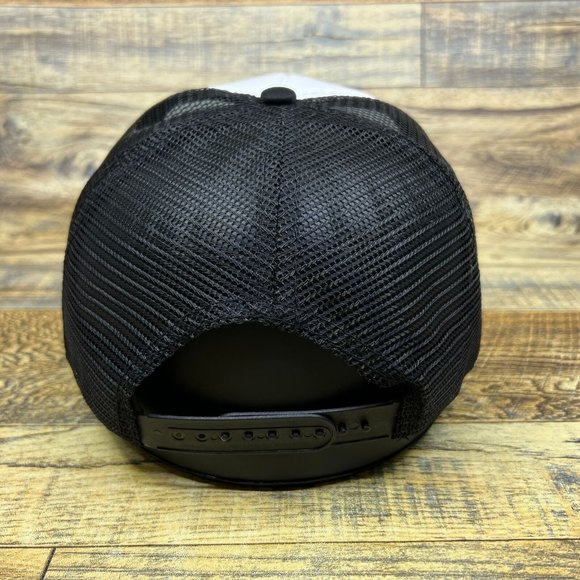 The Adventures of Indiana Jones Mens Trucker Hat Black Snapback Retro Video Game - Picture 5 of 8